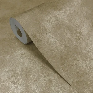 Muriva Couture Esme Texture Wallpaper - Heavy Gold