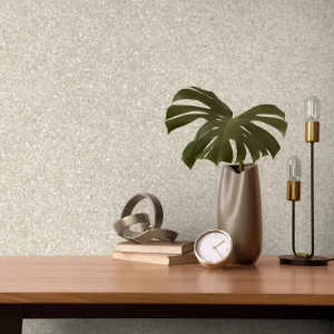 Crown Carbon Mineral Wallpaper - Plain Stone