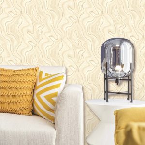 Limetree Decor Quartz Wallpaper - Gold