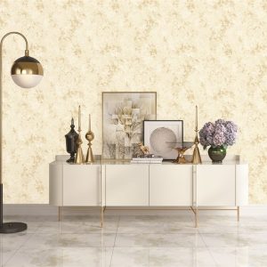 Limetree Decor Quartz Marble Wallpaper - Gold